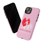 "HARD TO BREAK" Tough Case in PINK