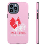 "HARD TO BREAK" Tough Case in PINK