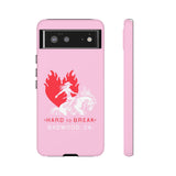 "HARD TO BREAK" Tough Case in PINK