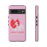 "HARD TO BREAK" Tough Case in PINK