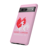 "HARD TO BREAK" Tough Case in PINK