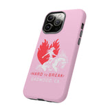 "HARD TO BREAK" Tough Case in PINK