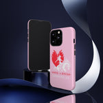 "HARD TO BREAK" Tough Case in PINK