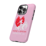 "HARD TO BREAK" Tough Case in PINK