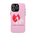 "HARD TO BREAK" Tough Case in PINK