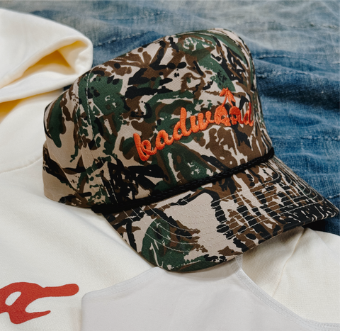 "CHERRY" CAMO HAT