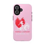 "HARD TO BREAK" Tough Case in PINK