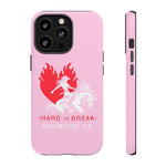 "HARD TO BREAK" Tough Case in PINK