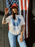 "AMERICAN STREETWEAR" TEE in BONE